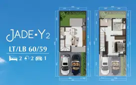 VAZZA Living Tipe JADE-Y2 Rumah DP 0% Graha Raya Bintaro