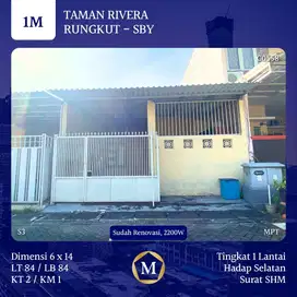 Rumah Taman Rivera Rungkut dkt MERR UPN Gununganyar Medokan Purimas