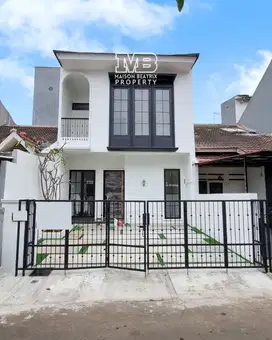 Dijual Cepat Rumah Baru Cakep 2 Lantai dkt Pintu Tol BSD & Pasmod BSD