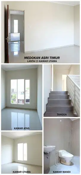 SEMUA BARU RUMAH JEJER 3 UNIT MEDOKAN ASRI