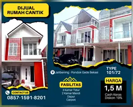 Hunian Cantik, Strategis, Bebas Riba di Jatibening Pondok Gede Bekasi