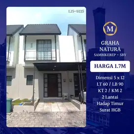 Rumah Graha Natura Sambikerep dkt Lakarsantri Citraland Pakuwon Mall