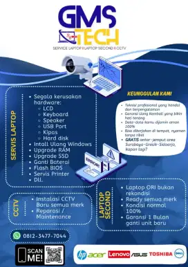 Service panggilan komputer laptop printer cctv