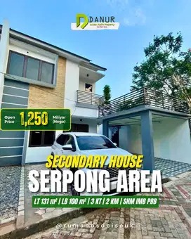 Rumah Murah di Serpong, Luas tanah Besar