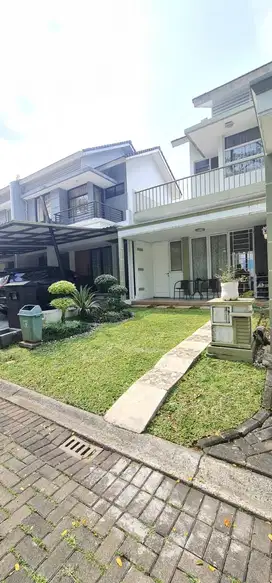 Rumah depan taman di delatinos, Costa rica, BSD