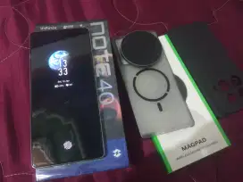 infinix not 40 4G ram 8/256 second mulus