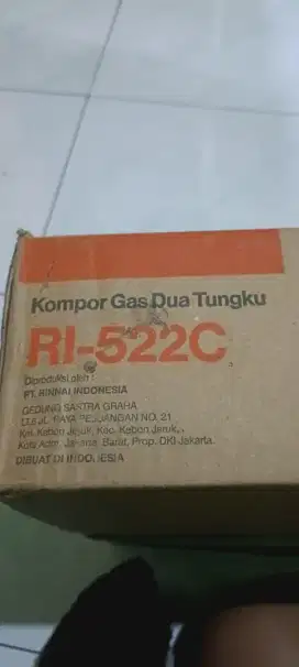 Kompor Dua Tungku Merk RINNAI