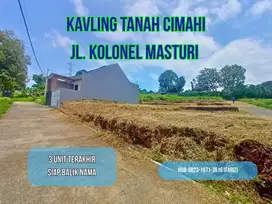 Tanah Kota Cimahi Jl. Kolonel Masturi