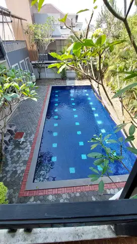 DIJUAL RUMAH MEWAH KOLAMRENANG DI IMPERIAL GOLF SENTUL CITY SSR492 A2
