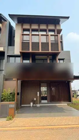 Rumah  Baru Semi Furnished Di Cluster Wynyard Hiera Bsd City