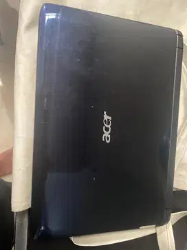 Di jual notebook acer kondisi minta di instal ulang