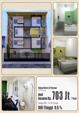 Dijual Kostan jakarta barat tomang 4,5 lantai