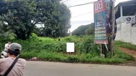 DI SEWA TANAH KOMERSIAL DI PINGGIR JALAN RAYA CISEENG HAJI MAWI PARUNG
