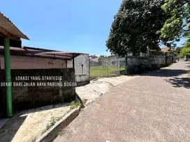 TANAH STRATEGIA DI JL RAYA PARUNG BOGOR Rp 1,5 JT / mtr