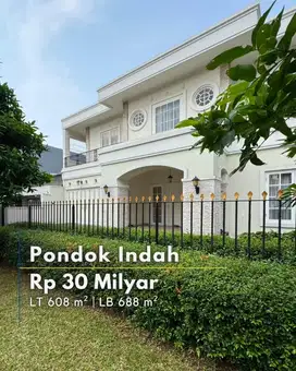 Rumah cantik harga 30 milyar di pondok indah