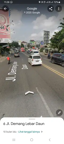 Demang +2000 Tanah Bonus Bangunan Komersil Murah kota Palembang Bukit