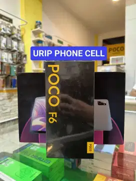 pocco F6 8/256 promo+bonus cash & credit garansi Resmi