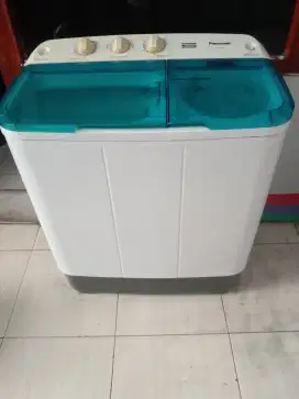 jual mesin cuci panasonic 8kg mesin halus body mls siap pakai original