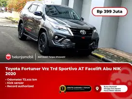 [KICK SENSOR] Toyota Fortuner Vrz Trd Sportivo AT Abu 2020/2021