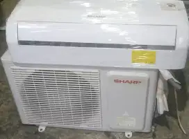 AC 1/2 PK (R32) SHARP Ors Low300Watt Normal Mulus Bagus Dan Dingin
