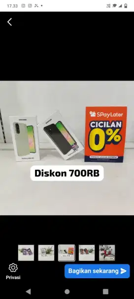 SAMSUNG TERBARU TERLARIS SAMSUNG A56