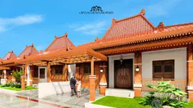 Rumah Mewah Desain Joglo Etnic Selangkah dari Candi Prambanan