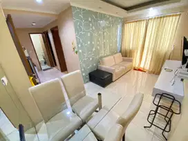 DISEWAKAN 2 BEDROOM TAHUNAN APARTEMEN MAPLE PARK SUNTER JAKARTA UTARA