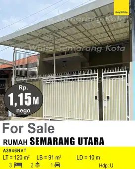 DIJUAL RUMAH DI SEMARANG UTARA A3946
