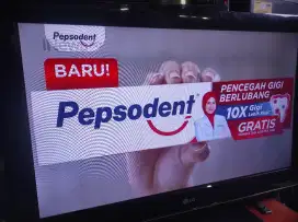 Tv lcd merk LG 32 inch analog normal