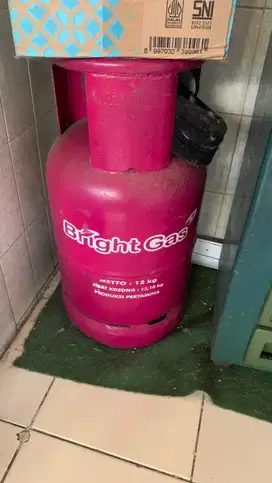 Tabung gas 12 kg pink kosong