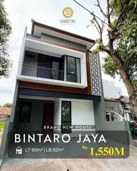 Dijual Rumah Brand New 2 lantai BINTARO JAYA Tangerang selatan