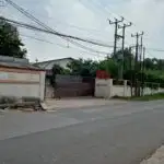 Dijual ex pabrik dan gudang di Jalan Raya Setu Cibitung Bekasi