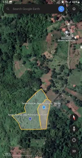 DIJUAL TANAH LUAS SIAP BANGUN - Cangkuang, Kabupaten Bandun