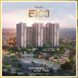 Dijual!! !Apartemen Tipe Studio Tower EKKI Podomoro Golf View