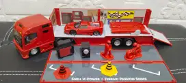 Die cast Shell V- Power  x Ferrari Passion Series Burago
