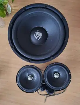 Speaker 2 way dan Subwoofer Venom Baby Diablo