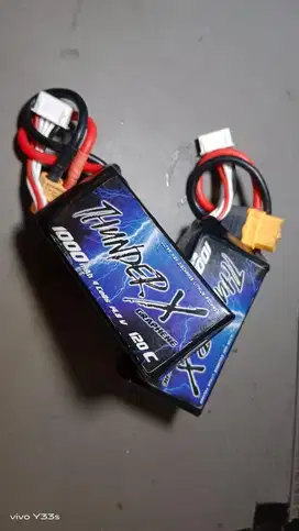 Dijual Battery FPV Drine Rc, 1000 MAH 4 Cell 14.8v 120c
