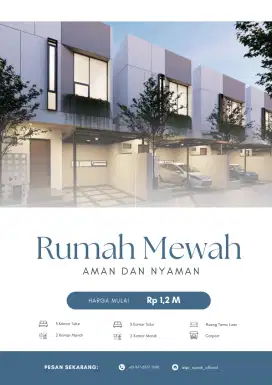 Get ready rumah impian kalian, miliki segera
