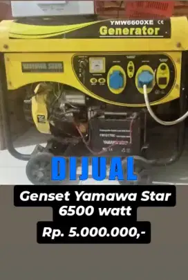 Genset Bensin 6500 watt