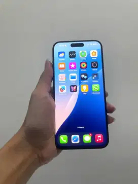 iPhone 15 pro max 256gb, Fullset, Mulus like new, BH 90%, Imei terdaft