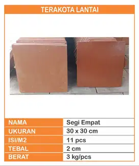 lantai terakota 30x30