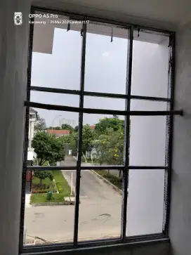 Terima jasa pemasangan kusen aluminium,kaca. .ACP DLL