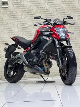 Perfect Condition!!Kawasaki ER6N 2012 Red Glossy Full Paper-Mustika