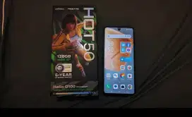 Infinix hot50 ram 8+8128 GB layar smooth