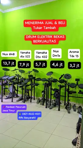 Drum elektrik bekas berkualitas