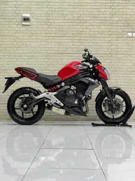 Perfect Condition!!Kawasaki ER6N 2012 Red Full Paper Mulus-Mustika