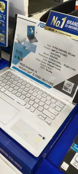 Asus Core i5 4/512GB Cicilan tanpa kartu kredit indodana paylater