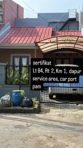 Di jual rumah dekat sentul siap huni full furniture & sudah renovasi