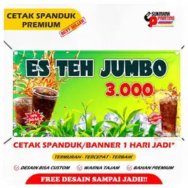 X BANNER / BALIHO / STIKER / SPANDUK DI JAKARTA JINGGA PRINTING