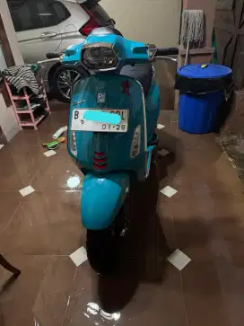 Jual Cepat Vespa Sprint S 150 i-Get ABS Facelift 2022 KM.8rb Plat B